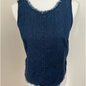 Lush Denim Top